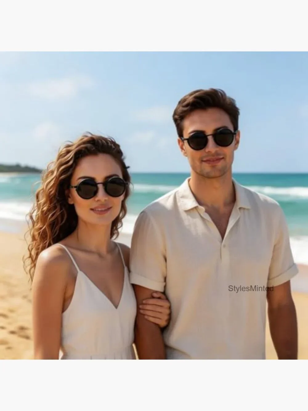 Adjustable Tint Sunglasses 9-Level Manual Dimming Polarized UV400 Retro Round